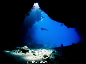 The Caves of St Johns, Red Sea.
Nikon D300 & Tokina 10-17mm by Nick Blake 